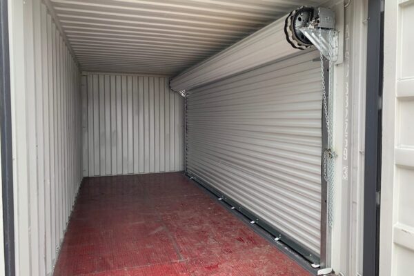 Conteneur de stockage 20 pieds avec grande porte roulante - Image 2