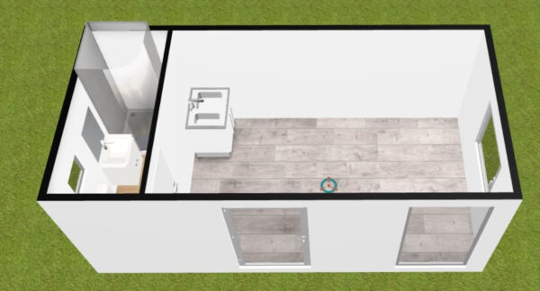 Module Container habitable de 17 m2 - Image 6