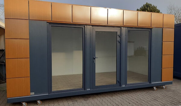 Container Bureau aménagé de 18 m2 avec Toilettes - Image 6