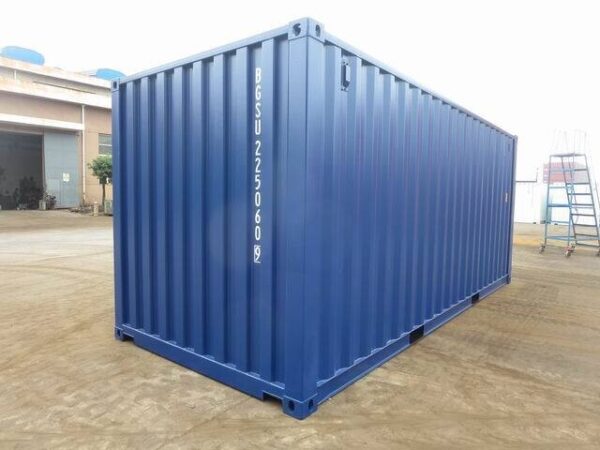 Container 20 Pieds Bleu 1er voyage (Neuf) - Image 2