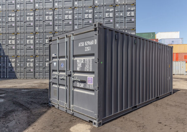Container 20 Pieds Gris 1er voyage (Neuf) - Image 3