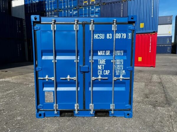 Container de stockage 8 Pieds – Bleu - Image 5